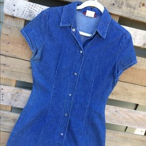 10/$13! Denim Dress (snap button down)